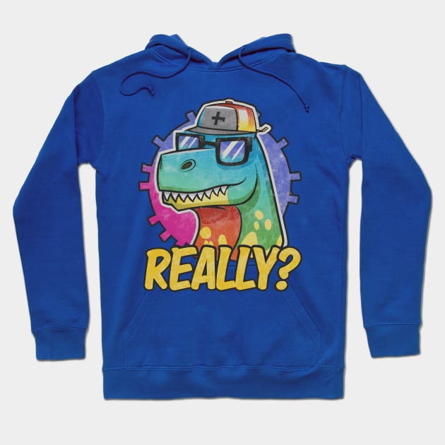 Dino Disbelief! Hoodie by C.Note